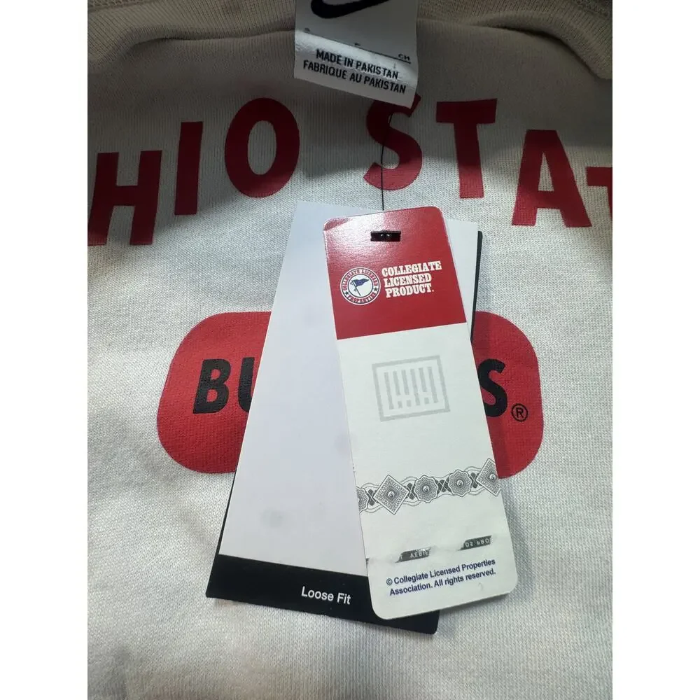Nike College Everyday Campus (Ohio State) Sweatshirt Women's Sz S Gray Brand New